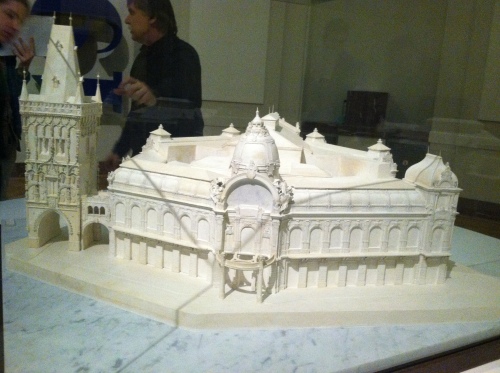 A model of the Municipal House