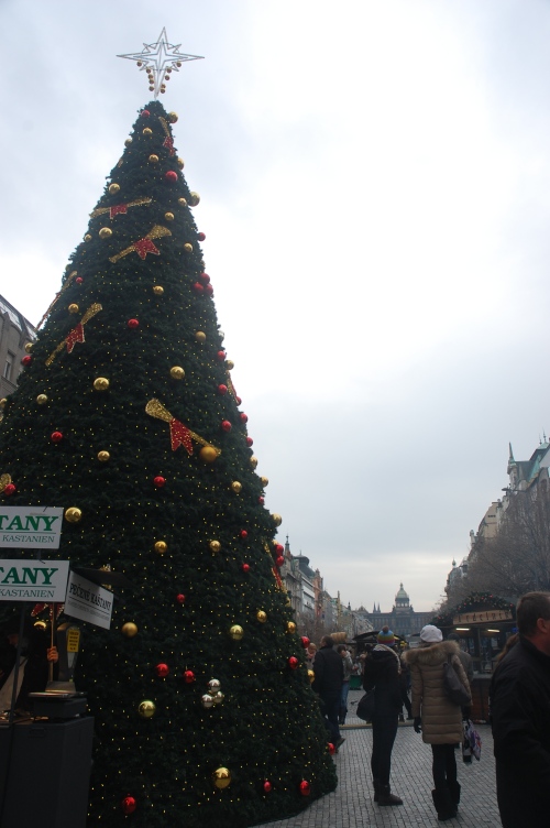 Wenceslas Sqaure's Christmas tree